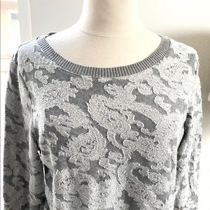 Anthropologie 9.H15 StCL Lace Patterned Sweater